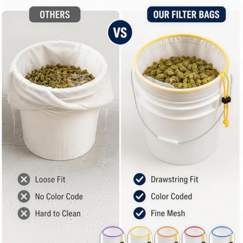 5 Gallon Bubble Hash Bags Set