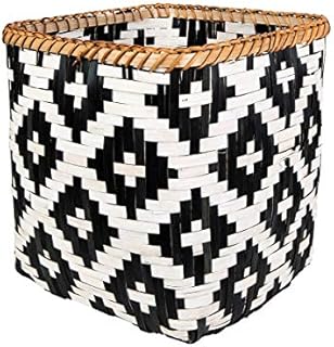 Sass & Belle Scandi Boho Geo Bamboo Basket