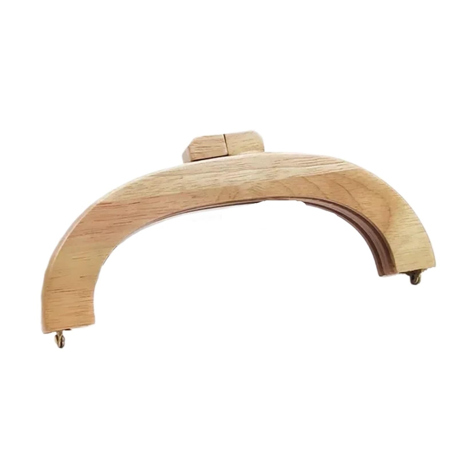 Poignées en bois de rechange pour réparer un sac à main femme cassé ou usé 2 pièces