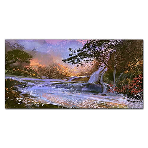 Photo sur verre nature de 100x50cm pour sublimer votre salon