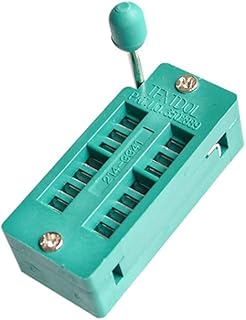 2PCS IC Test Universal ZIF Socket 14pin 14 pin dip 2.54mm IC Socket pitch