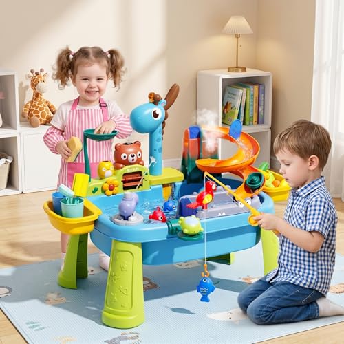 Table sensorielle multi-activités pour s'amuser au jardin dès 1 an - 6