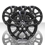 Auto Reflections Set of 4 18' 10 Spoke Wheel Skins for Chevy Camaro 2013-2015 - Gloss Black