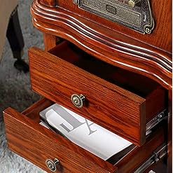 TAISK Platine Tourne-Disque, Tourne-Disque rétro, phonographe Vintage Tout-en-Un Gramophone nostalgique pour avec klaxon… - Les Beatles, Paul McCartney, John Lennon, RIngo Starr, George Harrison TAISK Platine Tourne-Disque, Tourne-Disque rétro, phonographe Vintage Tout-en-Un Gramophone nostalgique pour avec klaxon… – Image 7