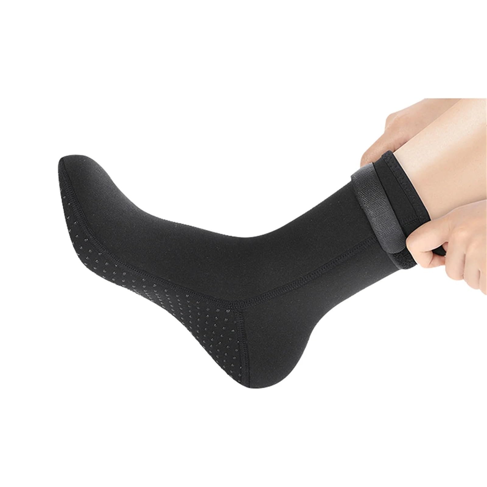 Calzini corti da muta unisex, for snorkeling e pesca subacquea, antiscivolo, in neoprene, indossabili leggeri