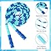 2 Pack Jump Rope for Kids, Adjustable Tangle-Free Soft Beaded Skipping Rope, Segmented Soft Beaded Skipping Rope, 9.2 FT Segmented Jumping Rope, Fitness Workout Exercise for Kids, Man, and Women