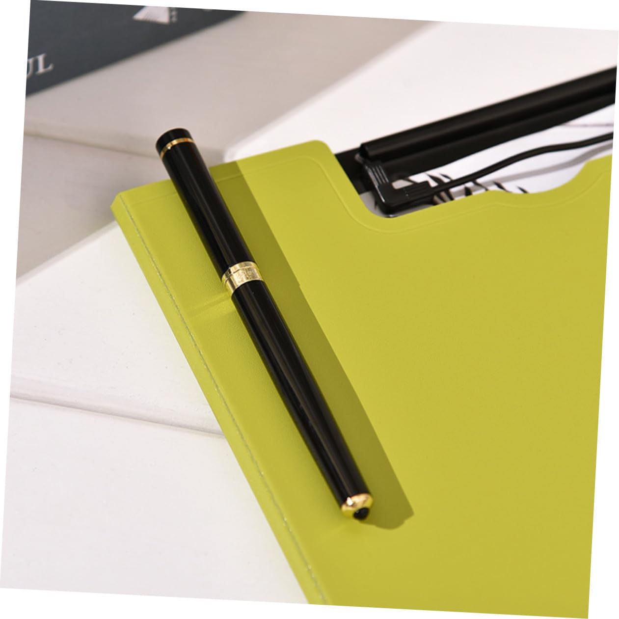 4stücke Klemmbrett Klappbar Dokumentenordner Mit Metallclip Für Büro Und Schule Zum Organisieren Von Blättern Und Dokumenten Robust Und Praktisch