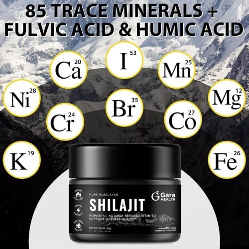 Miniatura 2 de Resina Shilajit del Himalaya, 1.06 oz, resina natural rica en minerales, calidad premium, empaquetada en tarro de vidrio