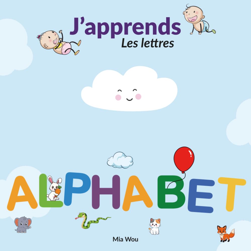J'APPRENDS: Les lettres