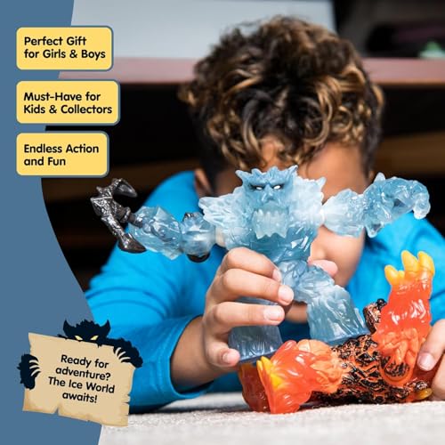 Image of Schleich Eldrador - Ice Giant Toy Figurine - Kids Ages 7+ | 70146 | Monster Figurine, Battle Creature Toy for Boys 7+, Fantasy Beast, Action Figure Gifts, Screen-Free Imaginative Pretend Play