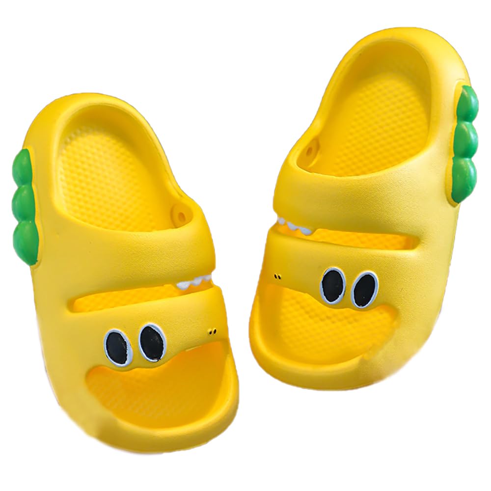 Bold N Elegant Cute Froggy Cartoon Kids Open Toe Slip on Clogs Sandal Slipper Slide on Footwear for Infant Toddler Young Boys Girls Yellow (B0CBSX397P) Amazon Price History, Amazon Price Tracker