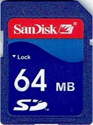 Sandisk SDSDB64800 64mb Secure Digital Card