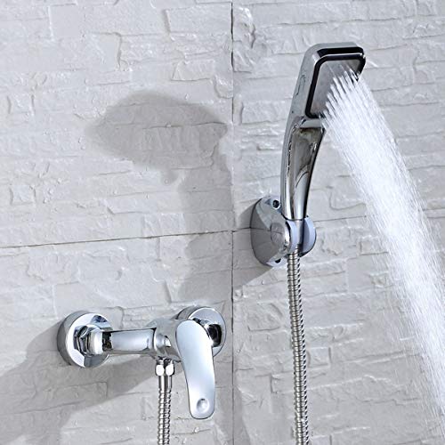 Mitigeur de douche mural chromé MOCHAMIK à levier unique - 5