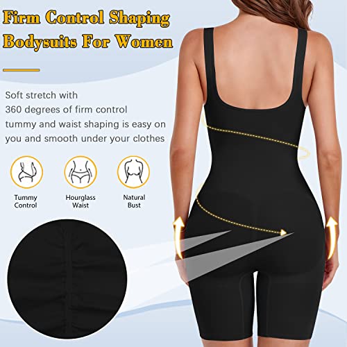 VVX Shorts Bodysuit for Women Tummy Control Shapewear Seamless Sexy Butt Lifting Workout Bodycon One Piece Short Jumpsuit4