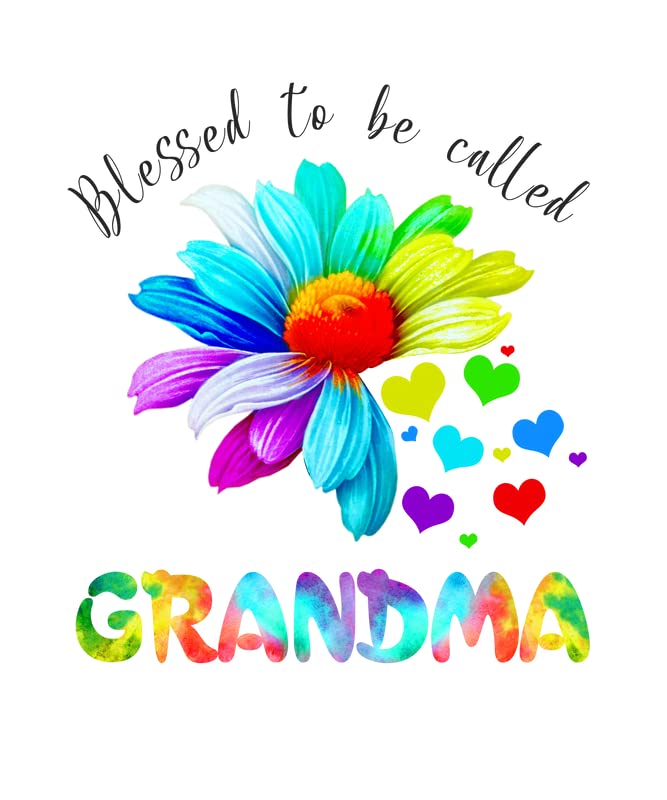 Imán Decorativo Corazón Blessed to Be Called Grandma 5.5 pulg miniatura 2