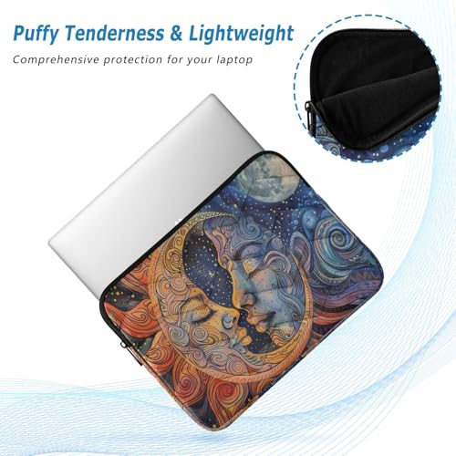 Funda para portátil Boho Sun Moon 13-14 pulgadas miniatura 5