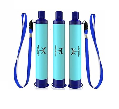 Rebel Tactical Paja de filtro de agua, sistema de filtración de agua portátil para beber de forma segura, filtro de agua para actividades al aire libre, emergencias, viajes, camping, supervivencia