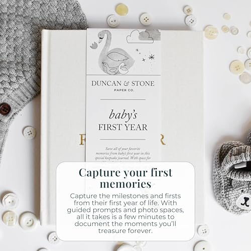Livre souvenir pour bébé en lin le cadeau de naissance idéal - 4