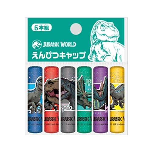 ショウワノート ジュラシックワールド えんぴつキャップ わくわく新学期 恐竜 きょうりゅう 学用品 小学校 入学 鉛筆キャップ プレゼント 628620