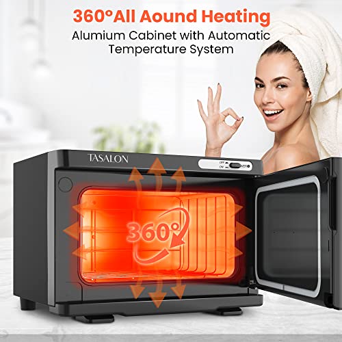 TASALON-Professional-Hot-Towel-Warmer-Cabinet-8L-Middle-Capacity-Use-for-Facial-Spa-Hair-Beauty-Salon-Equipment-and-Home-Perfect-Temperature-for-Towel-Warmer-Fits-up-to-24-Small-Towels-Black