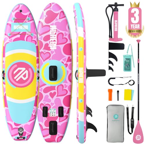 Image of Niphean 10' Inflatable Paddle Board, Ultra-Light SUP for Beginners