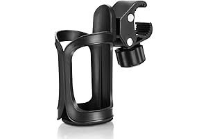 Accmor Clip-On Water Bottle Holder for Strollers, Bikes, and More