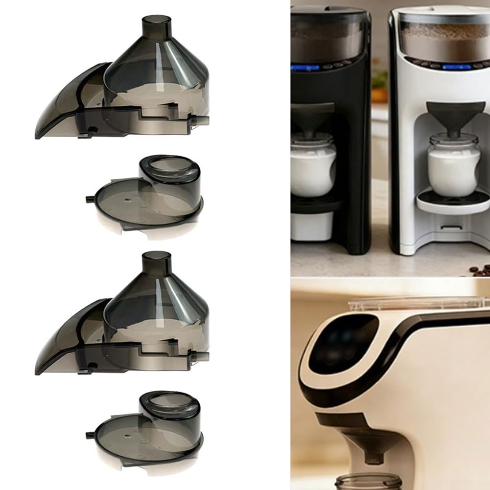 Embudo dispensador de leche, compatible con Brezza Formula Maker, pieza de repuesto PP para limpieza, diseño compacto para viajes