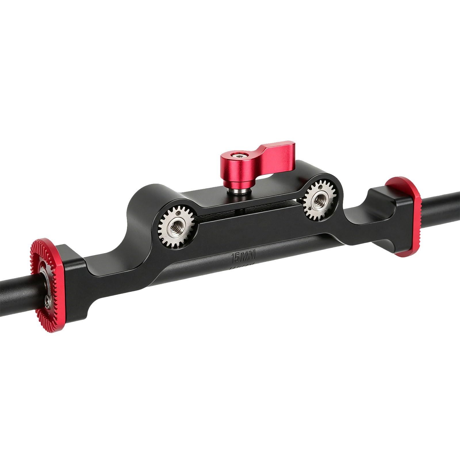 Collier de serrage professionnel en aluminium de 15 mm avec double trou