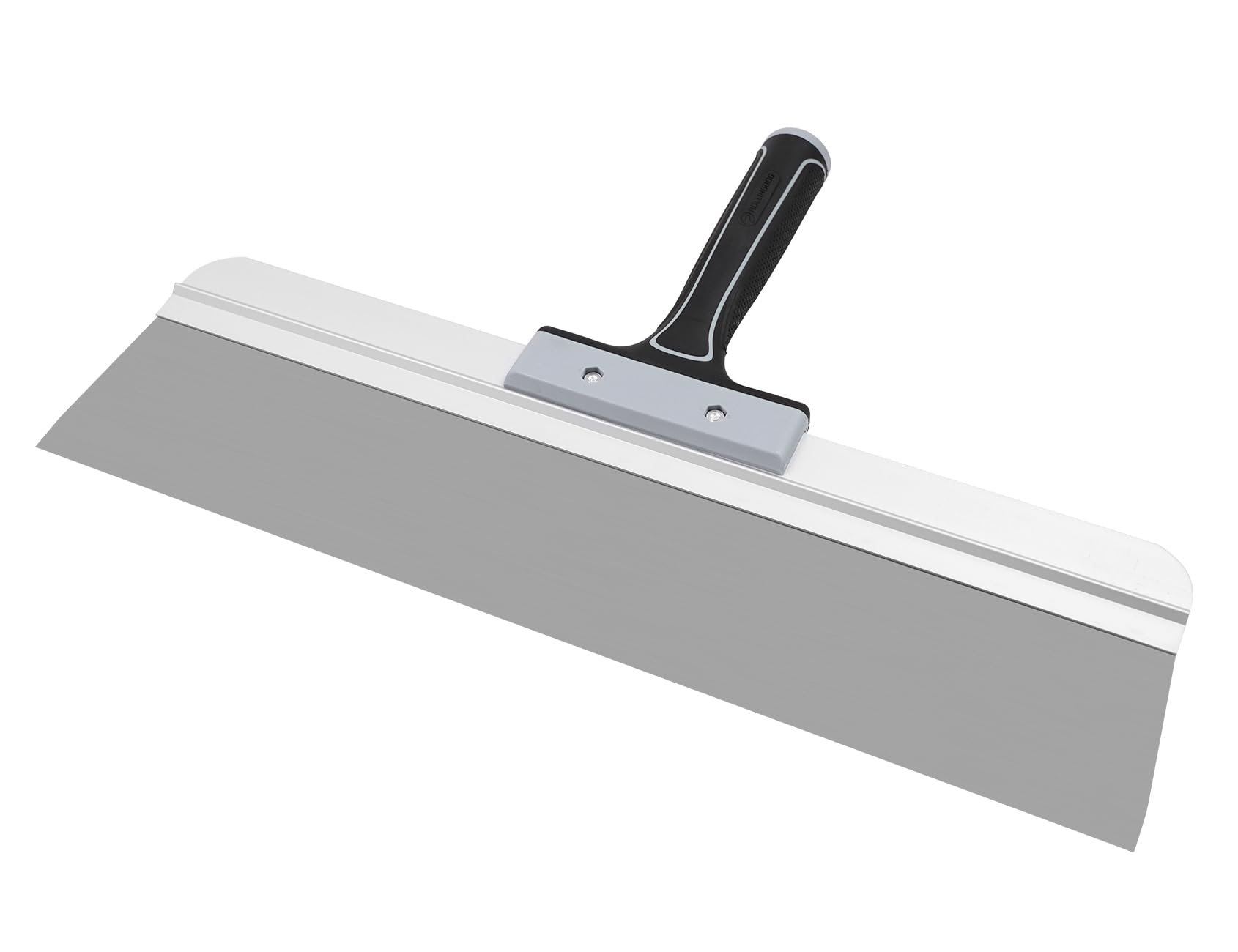 ROLLINGDOG 18 Inch Taping Knife - 18" Drywall Skimming Blade, Threaded End Can be Attached to Extension Pole, Stainless Steel Blade for Skimming and Smoothing Walls and Ceilings