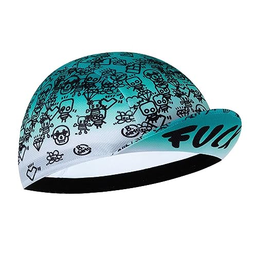 BikingBros Radsport-Mützen für Leichte Fahrradkappe mit-Radsport Kappen für unter den Helm Unisex