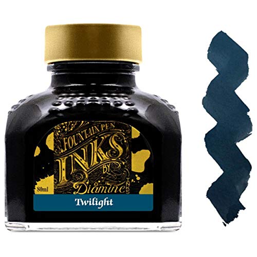 Diamine Crépuscule 80 ml Flacon d'encre supérieur pour stylo plume