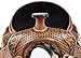 Acerugs All Natural Cowhide Western Leather Horse Saddle Comfy SEAT Pleasure Trail Barrel Racing Hand Tooled Premium Saddle TACK Set Bridle Breast Collar (16