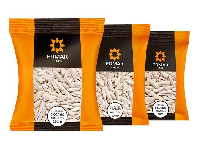 Ermak Sunflower Seeds, No Salt, 3 x 100g Packs image 2