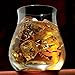 Wine Enthusiast Glencairn Wide-Bowl Whisky Glasses, Clear, Set of 4