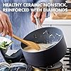 GreenPan Lima Hard Anodized Healthy Ceramic Nonstick 1QT and 2QT Saucepan Pot Set, PFAS-Free, Oven Safe, Gray #2