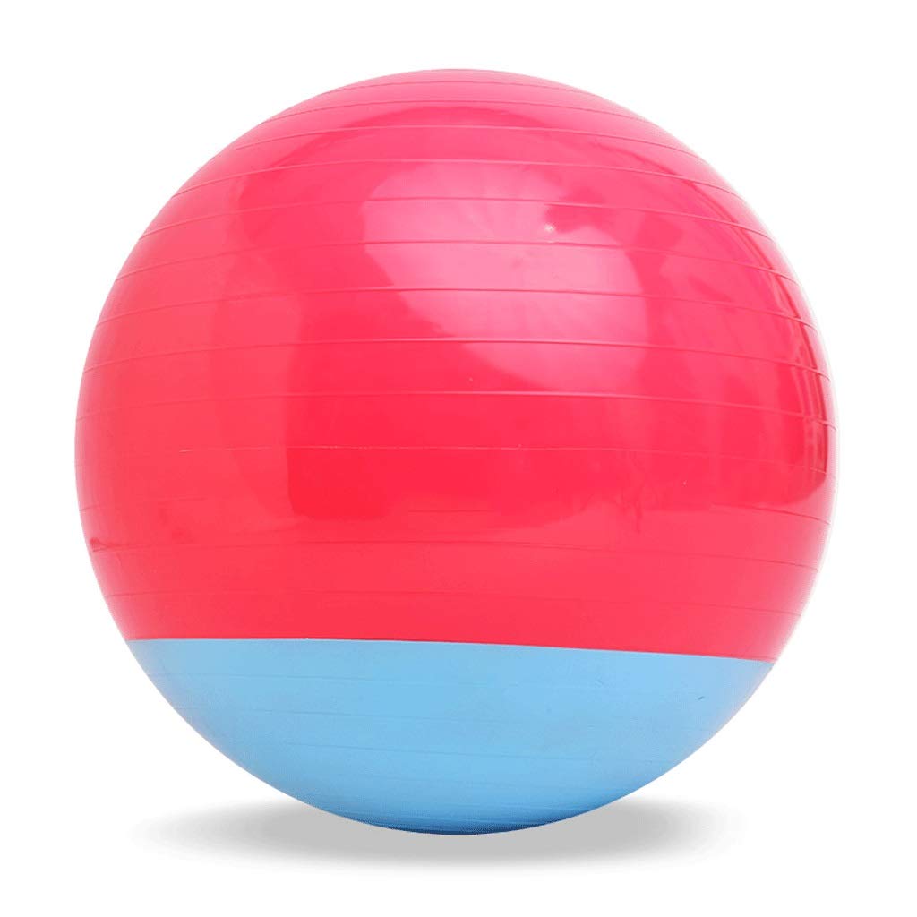 Pelota de Gimnasia Bola de ejercicios Bola de bola de yoga Bola de masaje 65 cm Bola de parto con la bomba de pie engrosada yoga a prueba de explosiones Pilates equilibrio entrenamiento entrenamiento