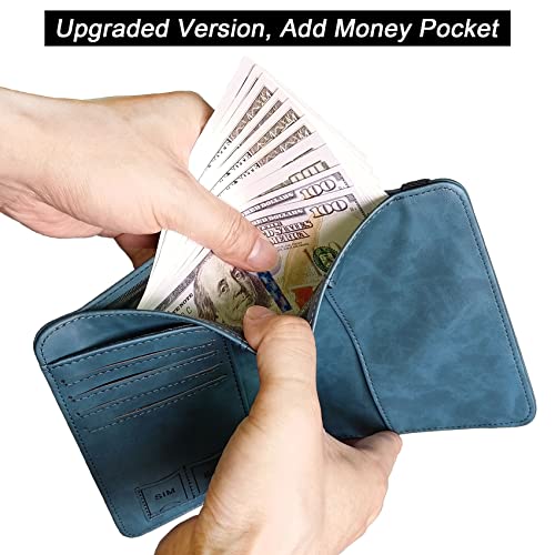 Image of Passport Holder for Travel Essentials, Passport Cover, Rfid Blocking Wallet | Travel Wallet, Leather, Passport Case, Travel Accessories, Vacation Luggage Must Haves, for Men Women