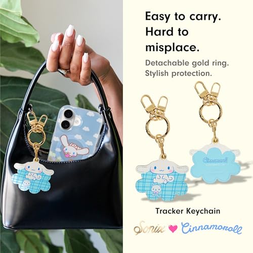 Image of Sonix Keychain Case Compatible with Apple AirTag (Cinna moroll Clouds)