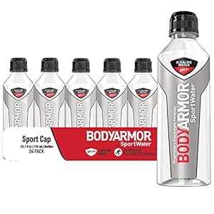 BODYARMOR SportWater Alkaline Water, Superior Hydration, High Alkaline Water pH 9+, Electrolytes, Perfect for your…