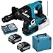 Produktbild Makita HR004GM201 Akku-Kombihammer SDS-PLUS 40V max. / 4,0 Ah, 2 Akkus + Ladegerät im MAKPAC