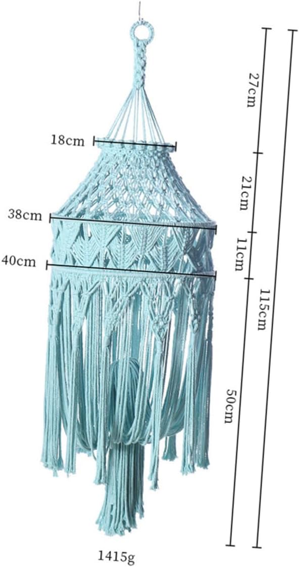 スタイルランプシェード 1個 ハンドメイド 編み込みタッセル 素朴なウェディングデコレーション 吊り下げライトカバー
