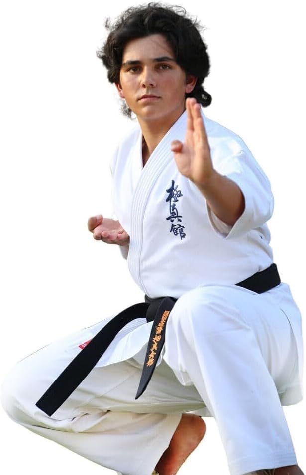 10oz Kyokushin Kan Karate Unifrom Kids gi & Adult Martial Arts uniform Unisex Karate Gi White Color Size 0-8