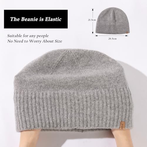 Image of TOP-EX PolarWool Merino Wool Beanie with Soft Polartec Fleece Lining