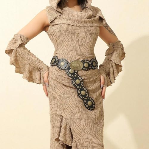 Ceintures occidentales pour femmes boho concho belt chunky - 4