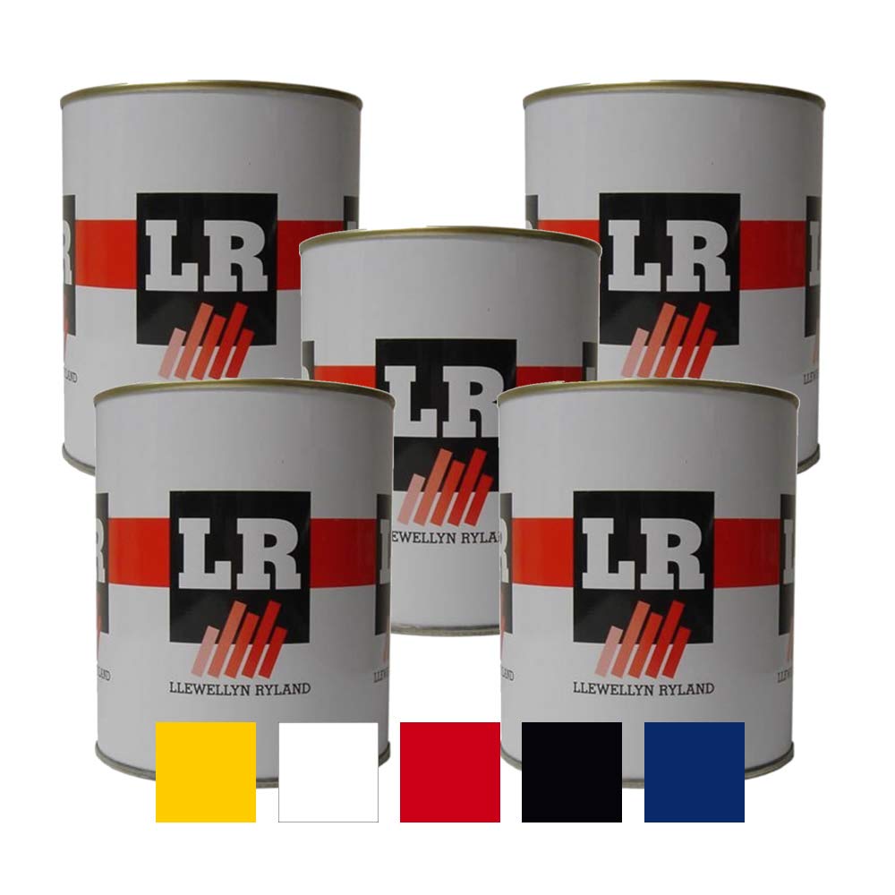 Polycraft LR 5pk - 500g Polyester Resin - Gelcoat - Flocoat Pigment - (5 x 500g Tins) - Polyester Colour Pigment