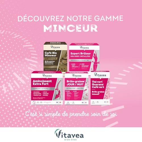 Vitavea - Complément alimentaire Minceur Brûle-graisse EXTRA FORT - Brule graisse : Guarana Chrome - Detox Draineur : Marc de raisin / Artichaut Citron - 30 gélules végétales - Fabriqué en France – Image 5