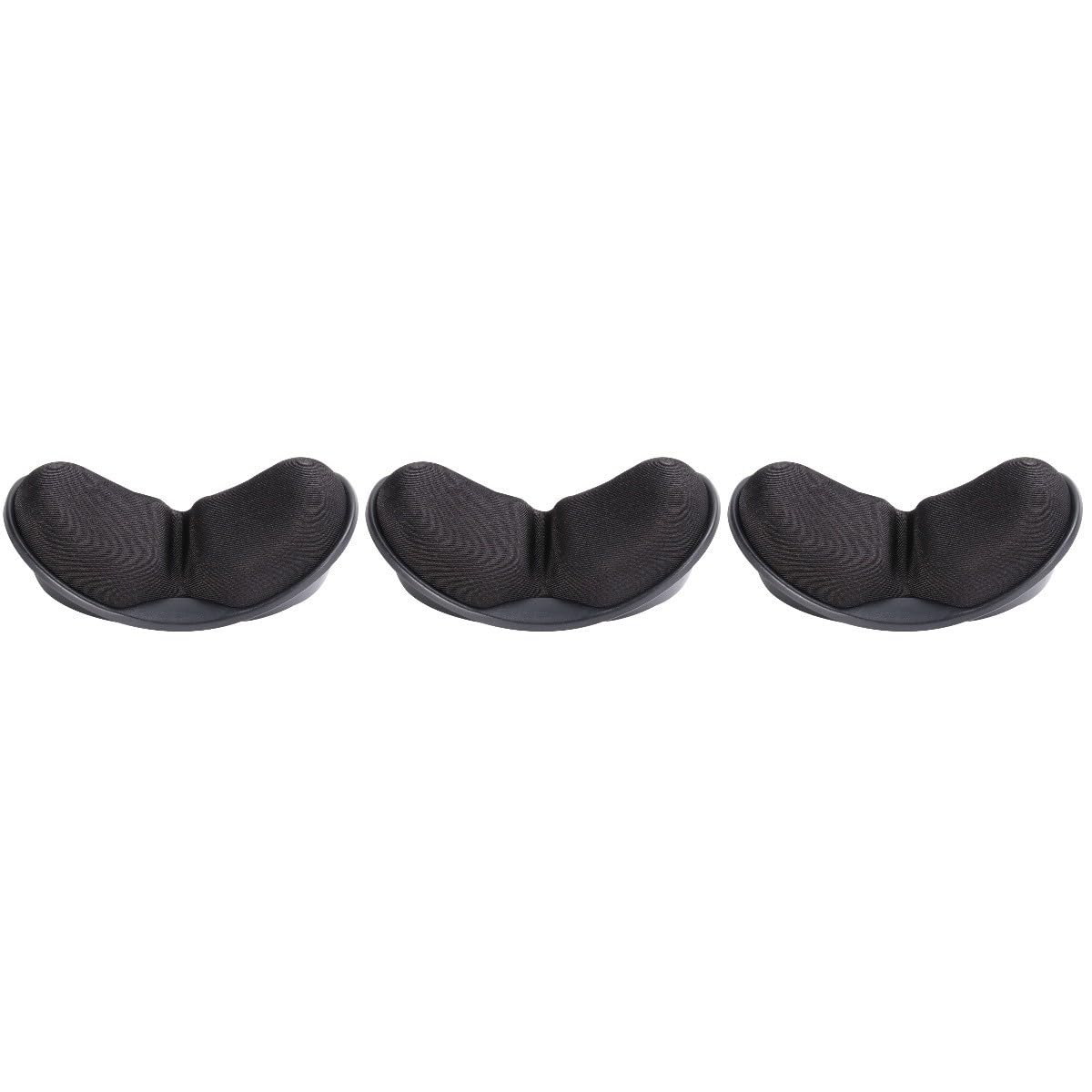 MAGICLULU 3-teiliges Gaming-mauspad Integriertes Handgelenkauflage-pad Handauflage-pad Für Memory Foam-kissen Schwarz Ergonomische Unterstützung