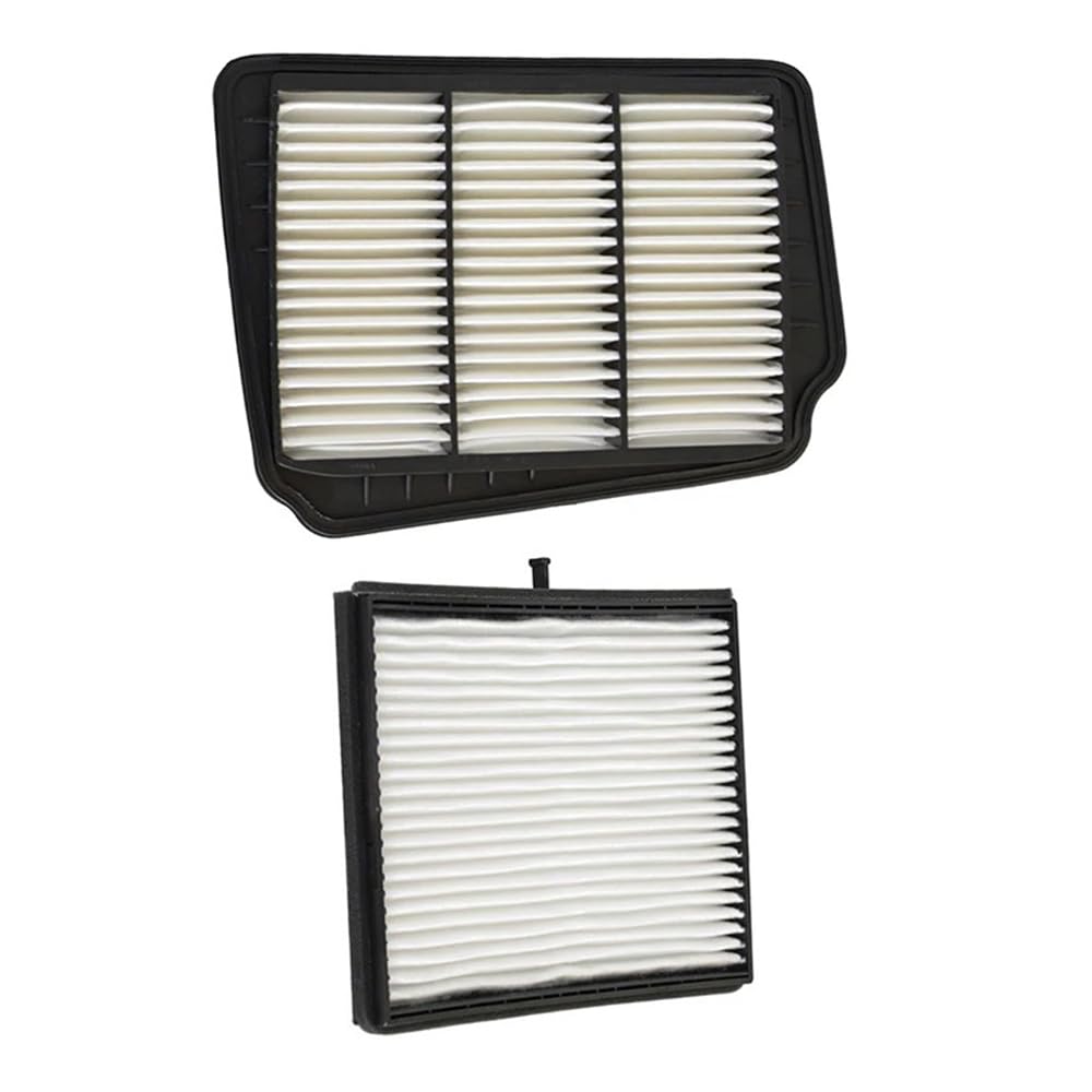 Filtr Powietrza Kabinowego dla Buick Excelle HRV Wagon, 23,1x19,5x2,5cm 2 szt. Filtr powietrza silnika samochodowego Filtr kabinowy 96553450/96554421