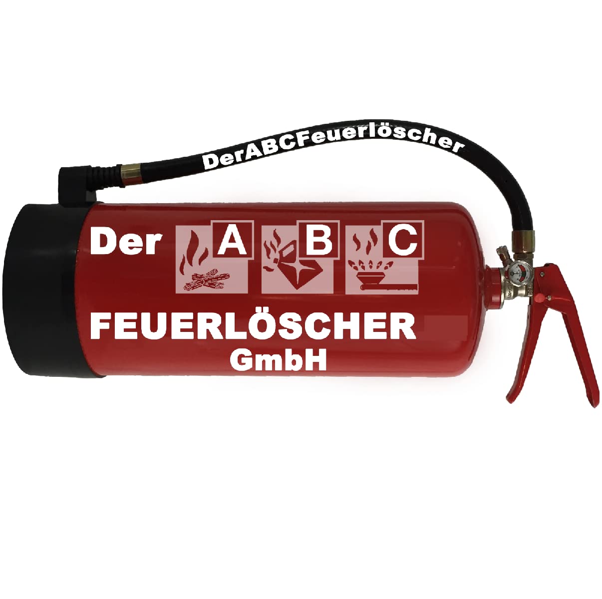 Brandengel Premium Autofeuerlöscher 1kg Pulverlöscher Feuerlöscher, LKW PKW Motorrad KFZ EN 3 Messingarmatur Manometer Halterung ABC 2LE (Ohne Prüfnachweis u. Jahresmarke)