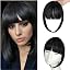 Dark Black-French Bangs
